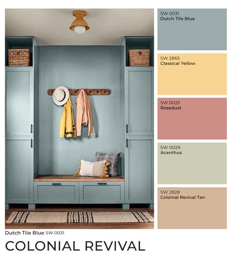 sherwin williams colonial blue exterior paint